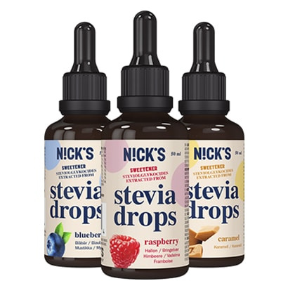 Nicks Stevia Drops i gruppen Livsmedel / Bakning / Smakdroppar hos Proteinbolaget (PB-9893)