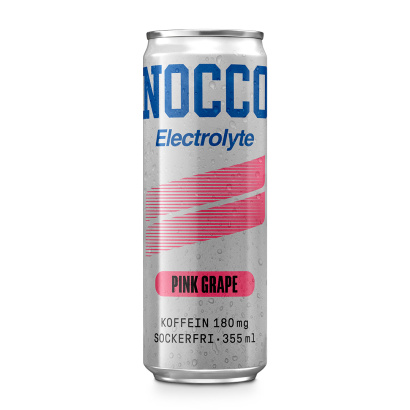 24 x NOCCO Electrolyte 355 ml Pink Grape